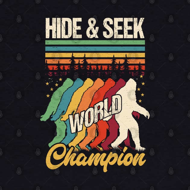 Hide and seek world champion Bigfoot by Tesszero